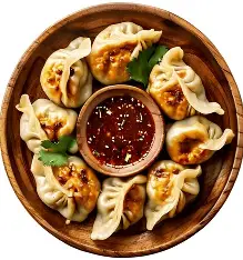 Chicken Momos (Fried - 6 pcs)